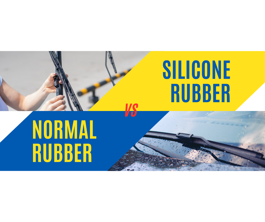 Introduction to Wiper Blades: Silicone Rubber vs. Ordinary Rubber