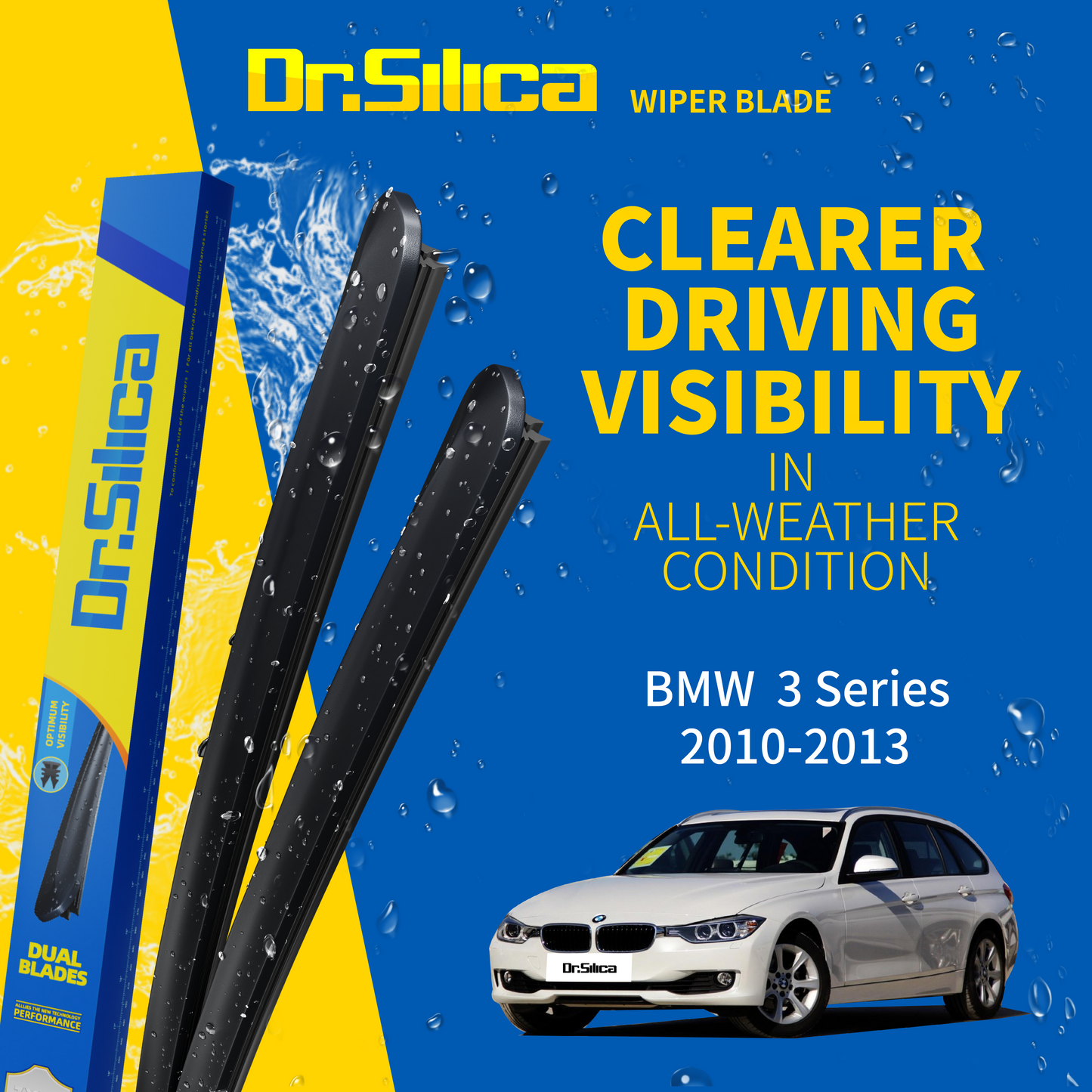 Dr.Silica Wiper BladeBMW 3 Series（E90919293） 2010~2013