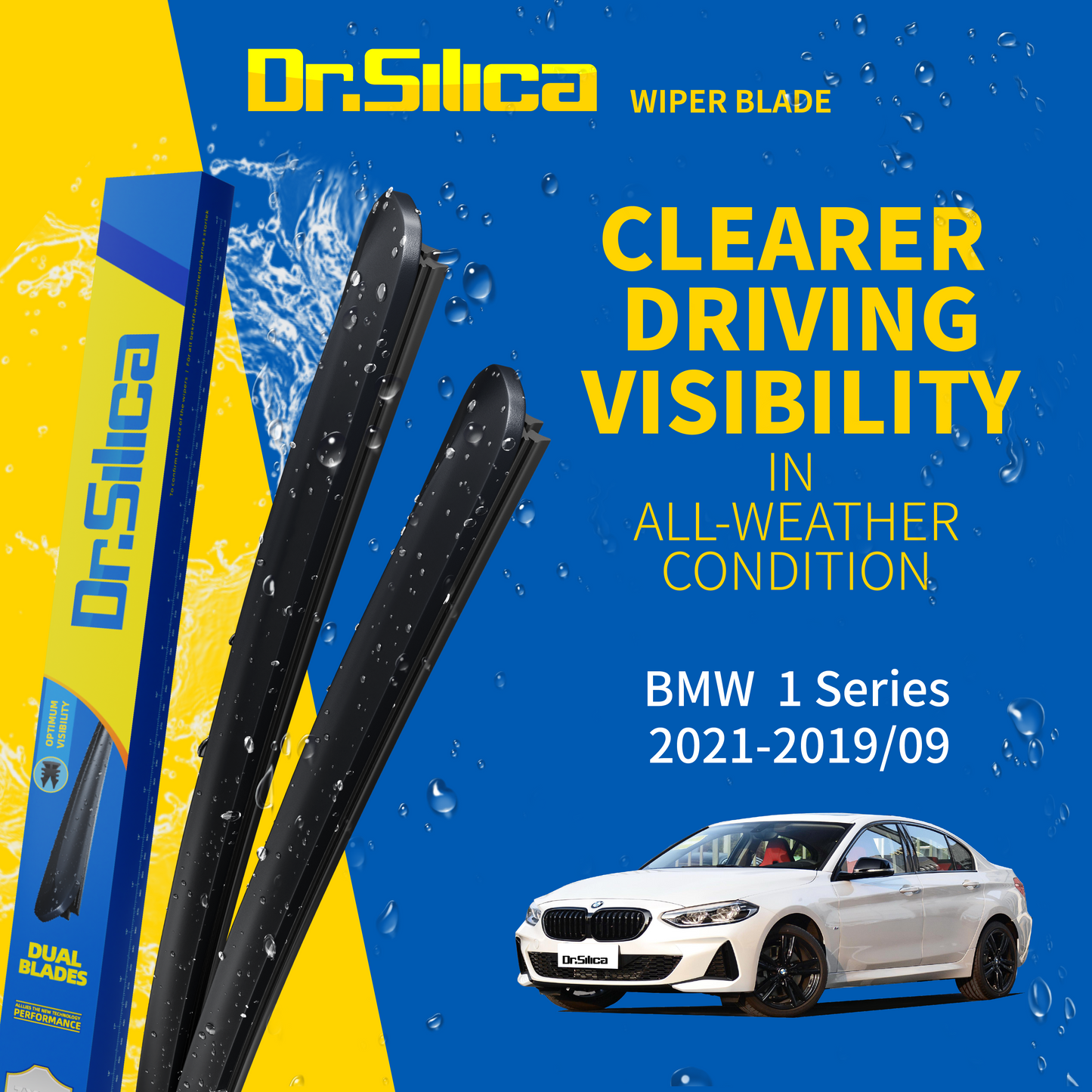 Dr.Silica Wiper BladeBMW 1 Series 2021-201909