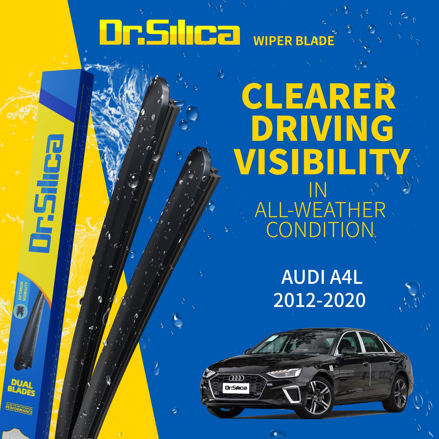 Windshield Wipers For AUDI A4 2012-2020