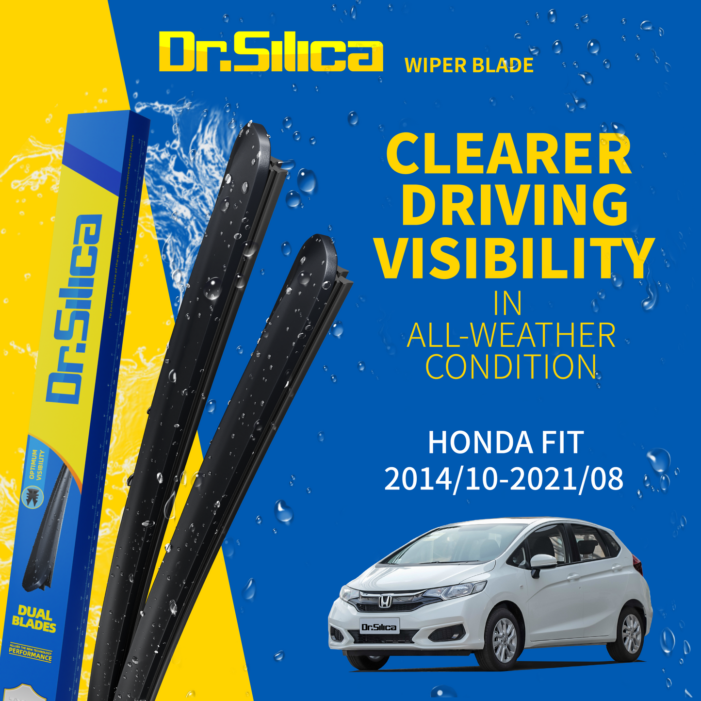 Dr.Silica Wiper Blade Honda Fit 201410-202108