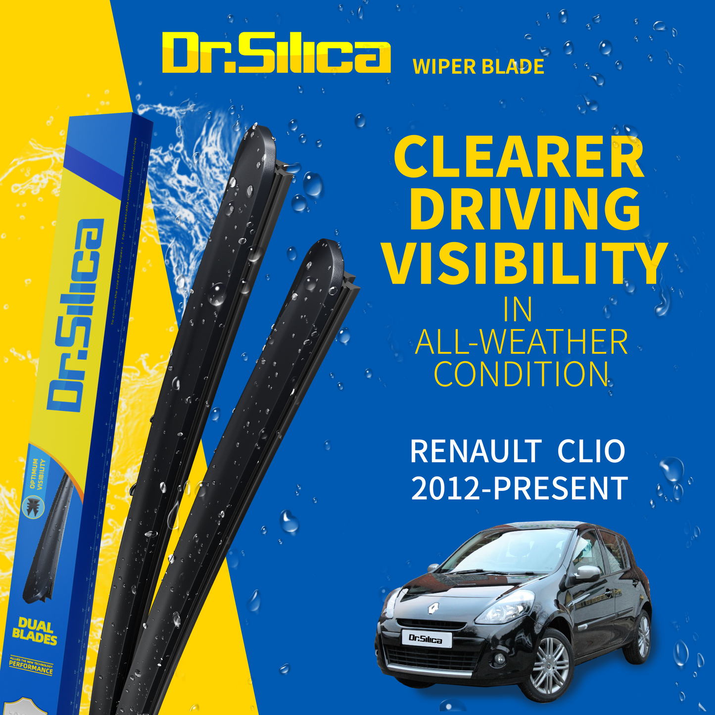 Dr.Silica Wiper Blade Renault Clio 2012-PRESENT