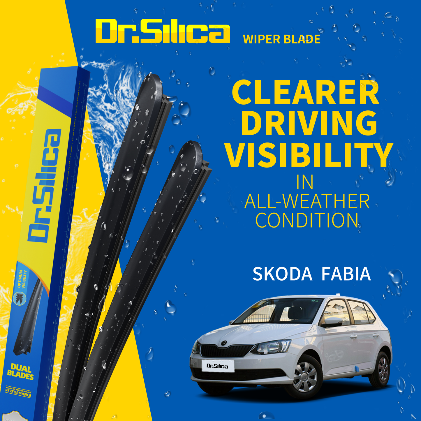 Dr.Silica Wiper Blade skoda Fabia