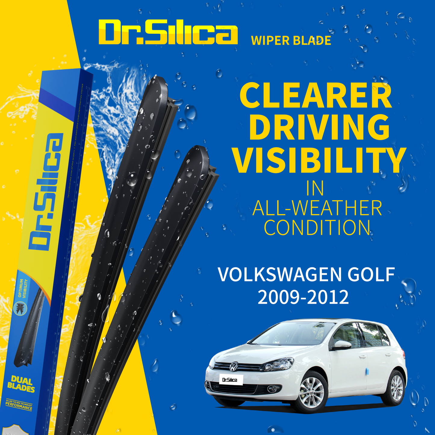 Dr.Silica Wiper Blade Volkswagen Golf 2009-2012