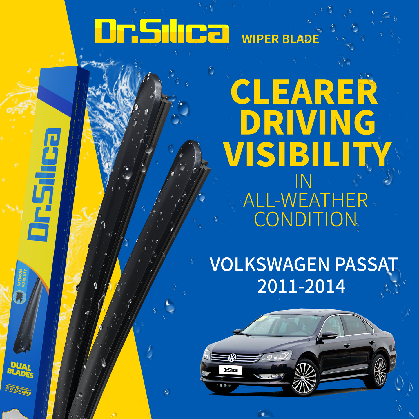 Dr.Silica Wiper Blade Volkswagen Passat 2013-202106